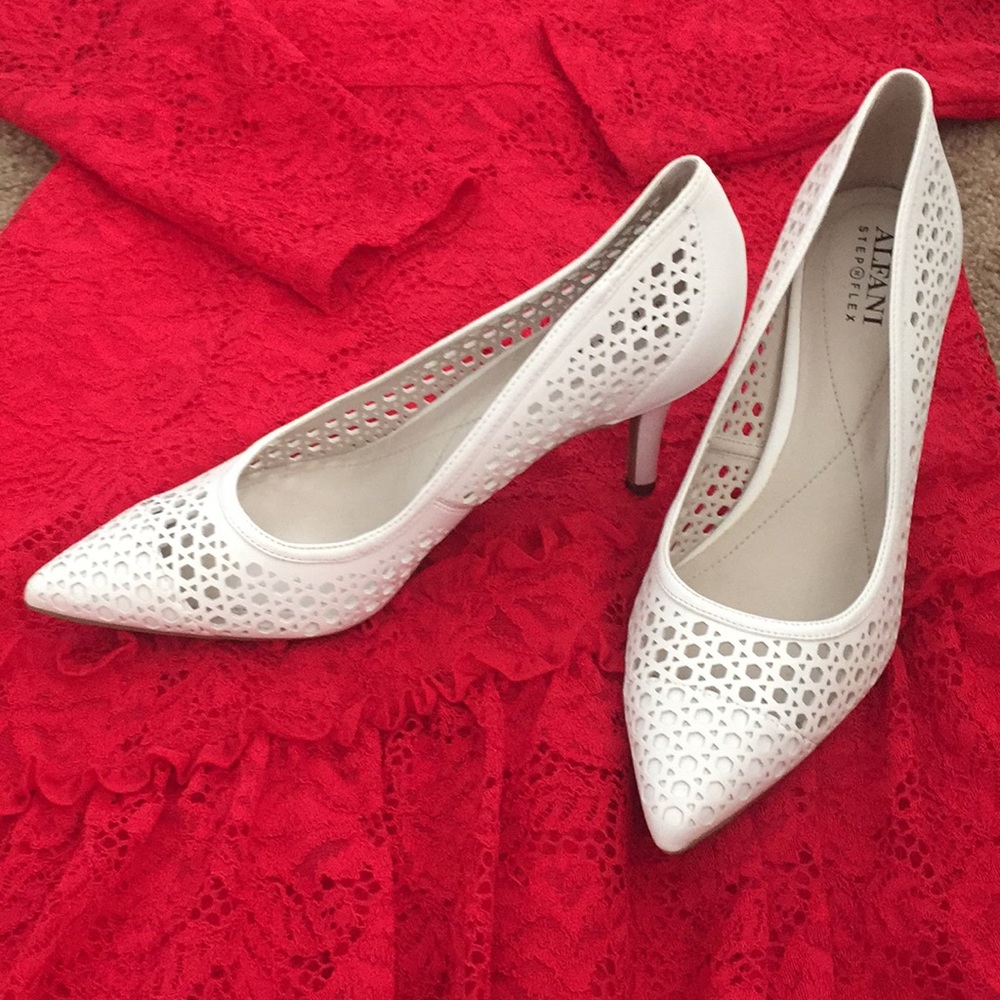 White heels